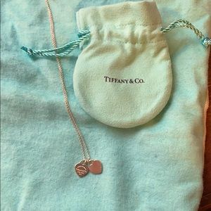 Tiffany and co heart necklace